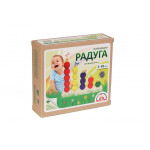 Пирамидка Краснокамская Игрушка Радуга (ПИР-04)