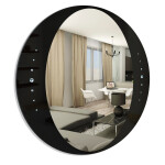 Зеркало Dubiel Vitrum Lustro Idea C чёрный 60х60