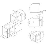 Встраиваемый электрический духовой шкаф Krona Sera 60 IV