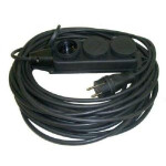 Удлинитель Электроконтакт УХз16-103 колодка силовая 16А,3,5кВт,3х2,5,IP44,30м (10143)