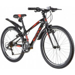 Велосипед Novatrack 24AHV.PRIME.13BK20 черный