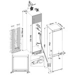 Встраиваемый холодильник Krona BALFRIN KRFR101