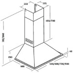 Каминная вытяжка Weissgauff Alpha 60 PB IX