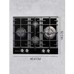 Встраиваемая газовая варочная панель Zigmund & Shtain MN 195.61 B