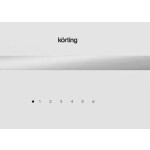 Каминная вытяжка Korting KHC 69131 GXW
