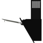 Каминная вытяжка Weissgauff Sigma 50 PB BL