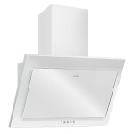 Каминная вытяжка Elikor Коралл 60П-430-К3Д белый/белое стекло