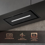 Встраиваемая вытяжка Weissgauff Omega BL