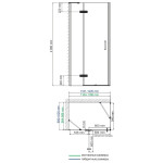 Душевой уголок WasserKraft Aller Black Matt 10H10LB