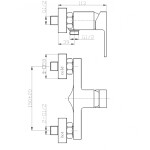 Смеситель для ванны WeltWasser WW MX Kassel 704