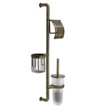 Стойка комбинированная настенная WasserKraft K-1458 светлая бронза