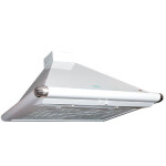 Каминная вытяжка Elikor Сатурн 60П-180-В1Л белый/хром