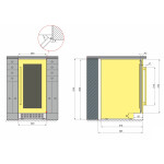 Винный шкаф Meyvel MV28-KWT2