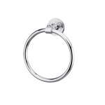 Держатель полотенец кольцо WasserKraft Isen K-4060