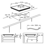 Встраиваемая индукционная варочная панель Electrolux EIV 6340 X