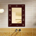 Зеркало Dubiel Vitrum Lustro S N8B 455x605 коричневый