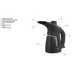 Отпариватель Lumme LU-4001 бордовый гранат