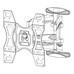 Кронштейн для телевизора Onkron M15 белый