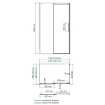 Душевой уголок WasserKraft Dinkel 58R07