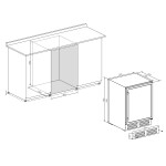 Винный шкаф Temptech WPQ60SCS