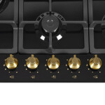 Встраиваемая газовая варочная панель Maunfeld EGHE.75.33CB.R/G