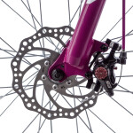 Велосипед Novatrack 24SHD.JENNYPRO.14WT23 белый