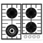 Встраиваемая газовая варочная панель Rodmans BHG 6412 TDS WH