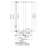 Душевая шторка WasserKraft Main 41S02-80