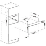 Встраиваемая микроволновая печь Korting KMI 830 GNBX