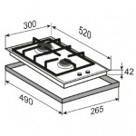 Встраиваемая газовая варочная панель Zigmund & Shtain G 14.3 B