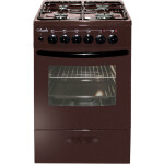 Комбинированная плита Лысьва ЭГ 401 МС-2у коричневый (без крышки)