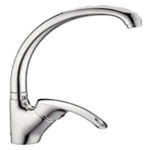 Смеситель для мойки Zigmund & Shtain ZS 0300 нержавеющая сталь