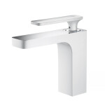 Смеситель для раковины Timo Torne 4361/00-16F хром/белый