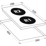 Встраиваемая индукционная варочная панель Lex EVI 320 BL