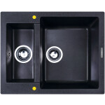 Кухонная мойка Zigmund & Shtain Rechteck 600.2 темная скала