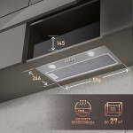 Каминная вытяжка Weissgauff Alpha 60 PB IX