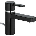 Смеситель для раковины Kludi черный (382608675)