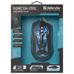 Мышь Defender Bionic GM-250L Black USB
