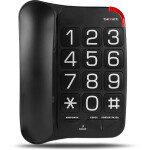 Проводной телефон TeXet TX-201 черный