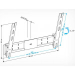 Кронштейн для телевизора Holder LCD-T6609-B