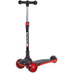 Самокат-кикборд Novatrack RainBow 120BB.RAINBOW.BRD20 красный