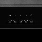 Каминная вытяжка Lex Mika G 600 black