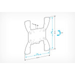 Кронштейн для телевизора Holder LCDS-5058 черный