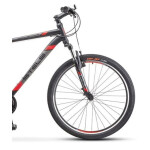 Велосипед Stels Navigator-700 V 27.5 V020 чёрный/красный 20" LU093447/LU082738