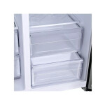 Холодильник Hyundai CS6503FV черное стекло