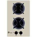 Встраиваемая газовая варочная панель Лысьва GR0200G00 кремовый