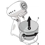 Миксер Smeg SMF02RDEU