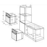 Встраиваемый электрический духовой шкаф Weissgauff EOV 19 MX