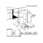 Встраиваемая посудомоечная машина Electrolux EEA12100L