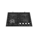 Встраиваемая газовая варочная панель HOMSair HGG646BK